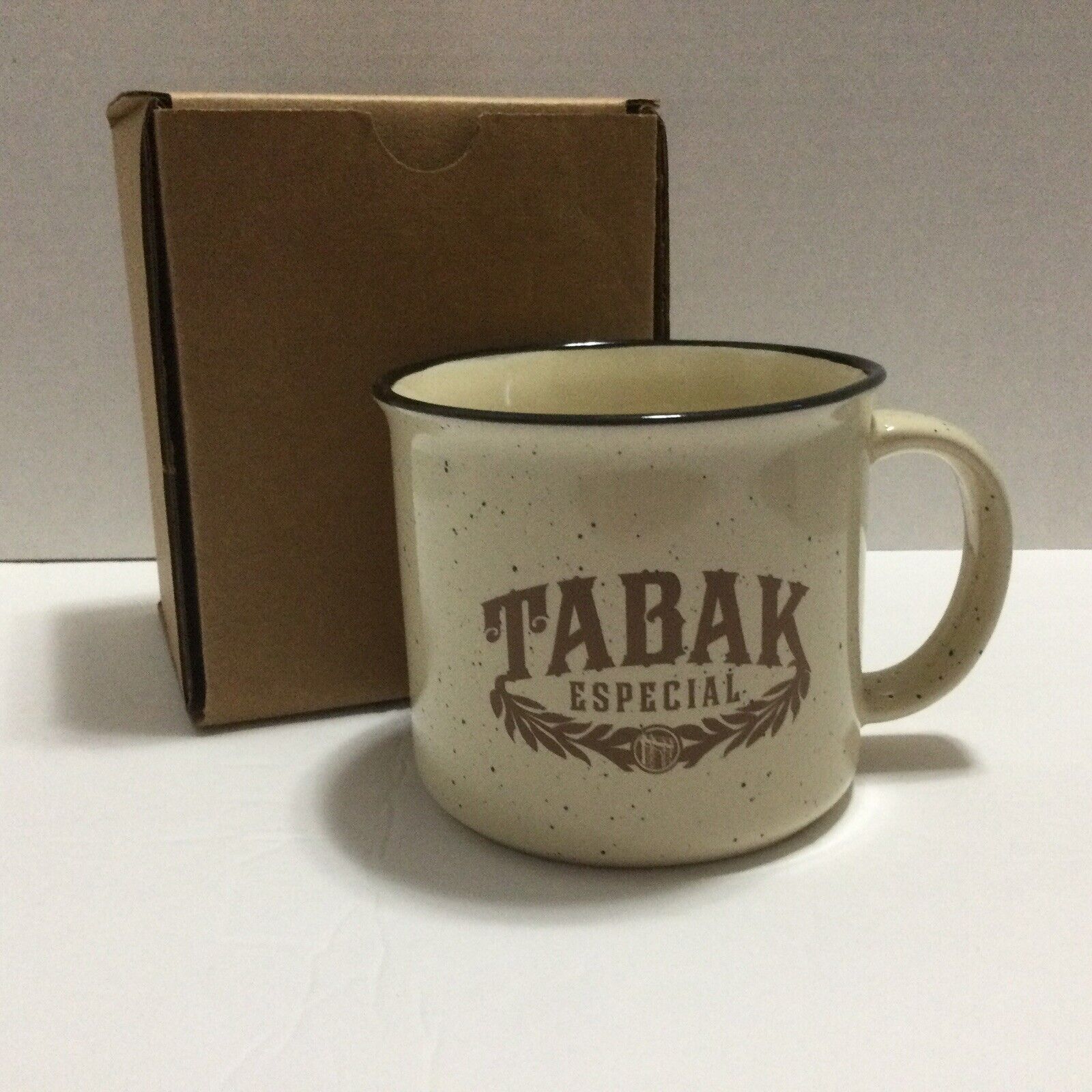 Tabak Especial Ceramic Campfire Coffee Mug Large by Drew Estate New