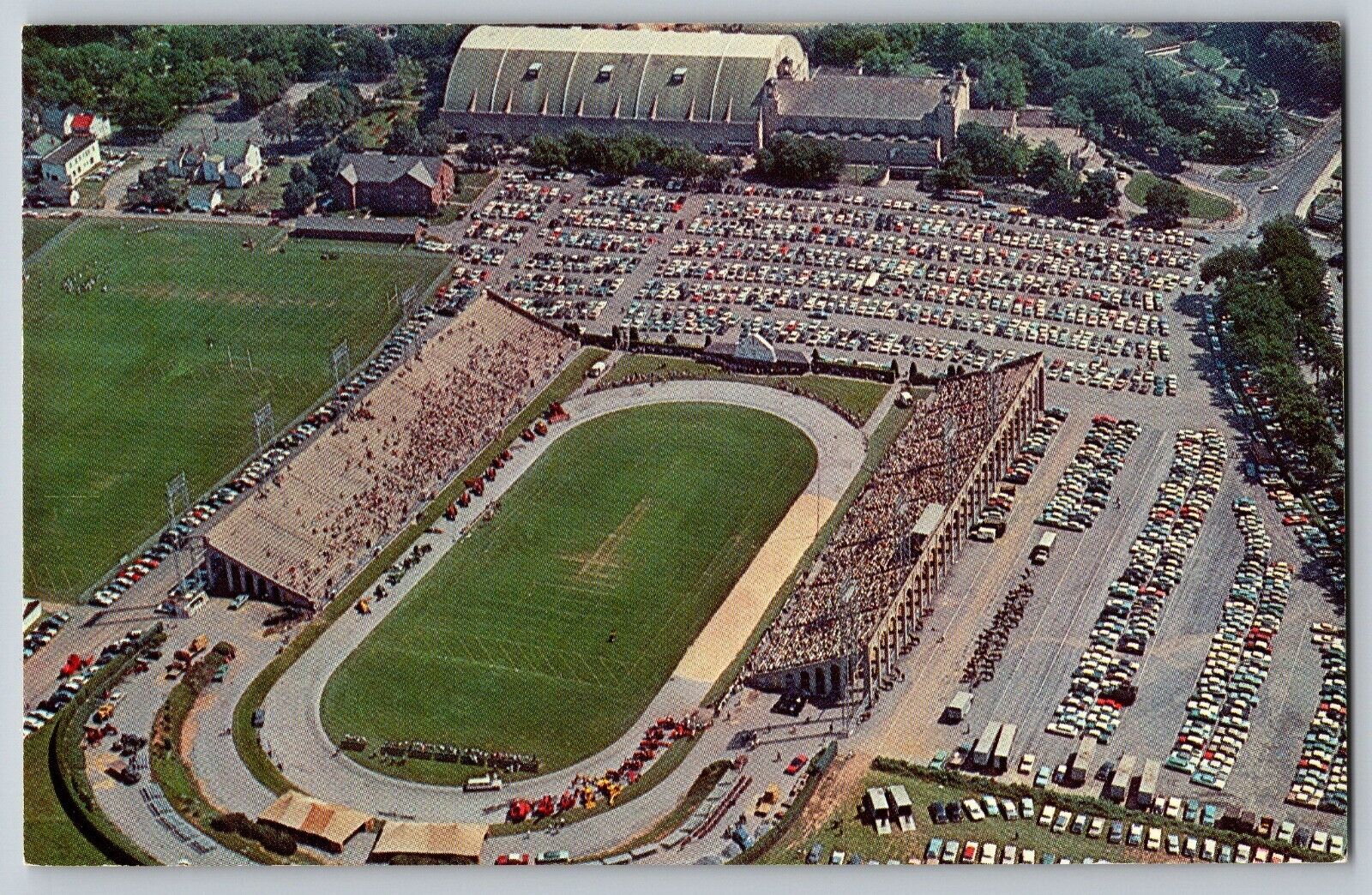 Hershey, Pennsylvania PA - Hershey Stadium - Overlooking - Vintage Postcard