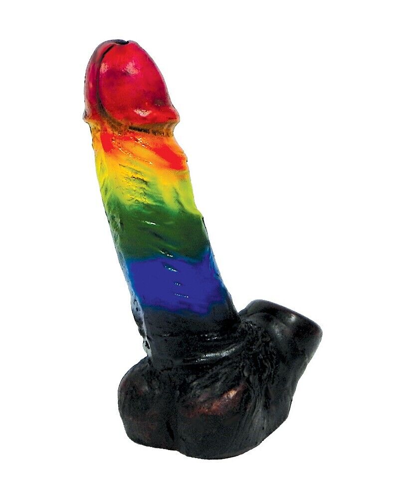 Little Rainbow Winkie Penis Smoking Hand Pipe / Pipe / Smoke / Handcraft