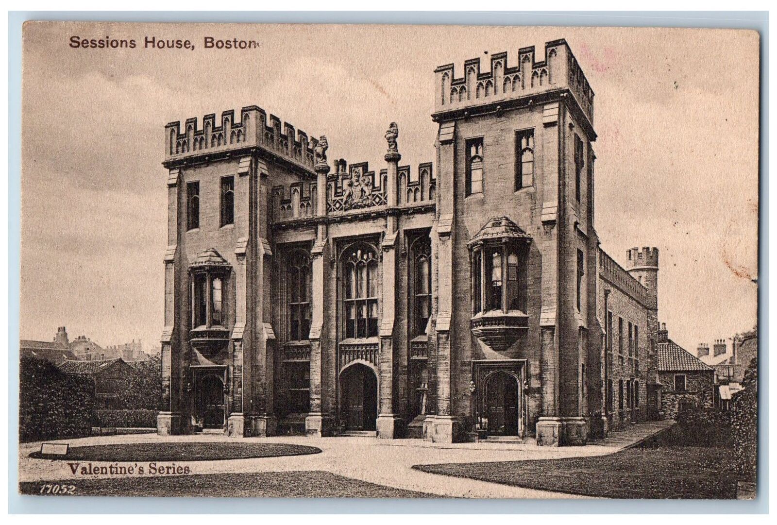 c1910's Sessions House Building Tower Boston Massachusetts MA Antique Postcard