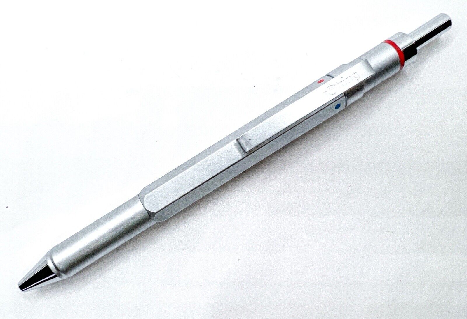 Rotring newton Trio silver multi function Ballpoint Pen  Mechanical Pencil 0.7mm