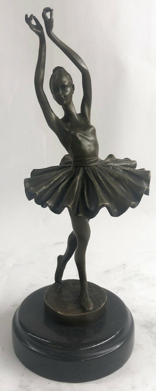 Bronze Handcrafted Art  Sculpture Prima Ballerina Dancer Ballet Statue Metal Art