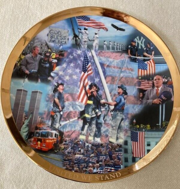 VINTAGE 9/11 COLLECTOR PLATE 