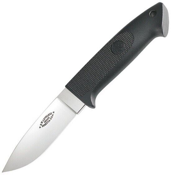 Beretta 79178 Loveless Hunter Fixed Blade Knife Checkered Black Zytel + Sheath