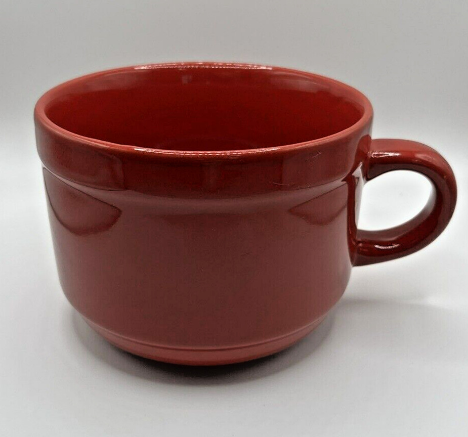 ROYAL NORFOLK Red Large Soup Mug