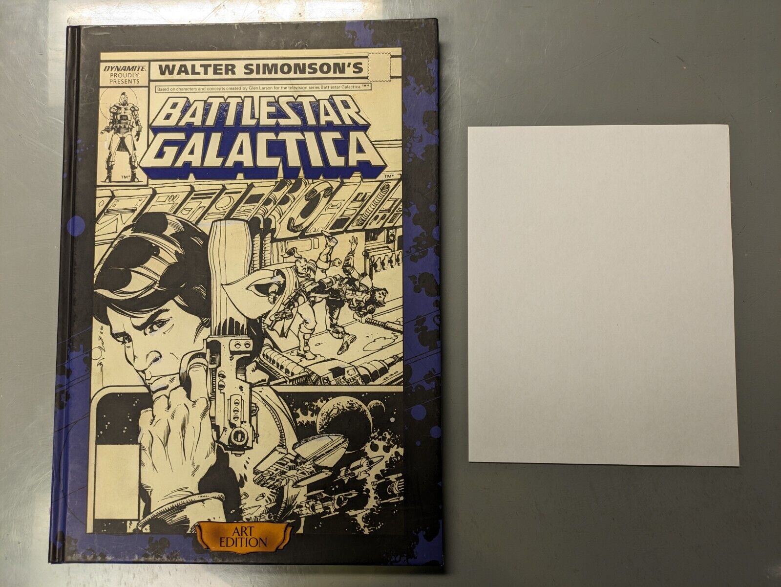 Walter Simonson's Battlestar Galactica Art Edition Hardcover OHC Artist 11x17