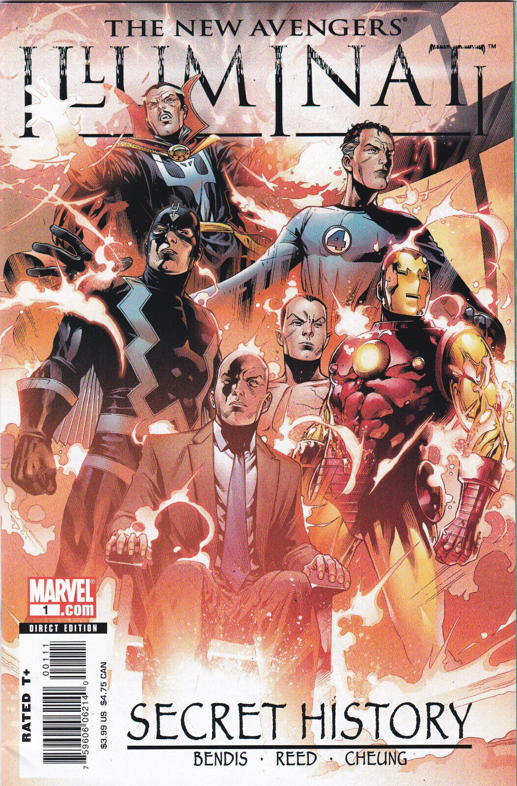 New Avengers Illuminati: Secret History #1  Marvel High Grade