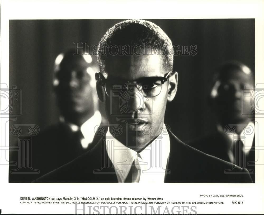 1992 Press Photo Actor Denzel Washington in \