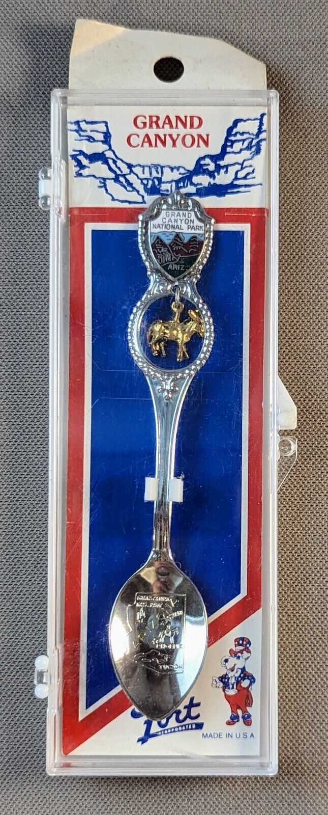 GRAND CANYON Arizona Souvenir Spoon US Collectible VTG RARE HTF NIB