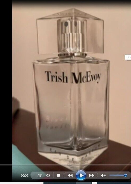 EMPTY Trish McEvoy 9 perfume bottle