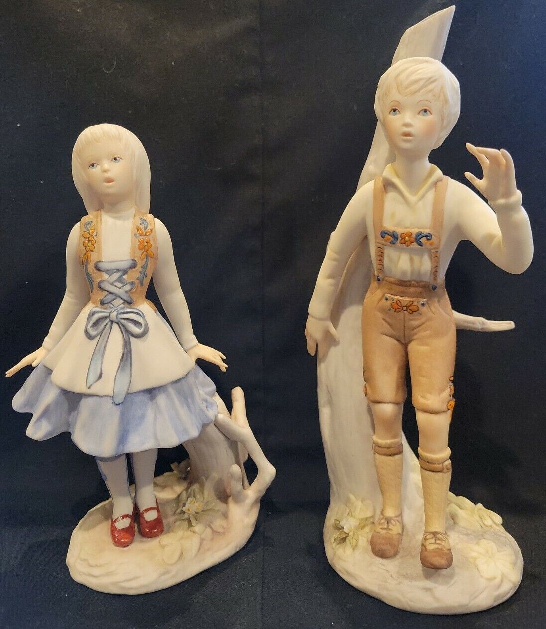 Cybis  HANSEL AND GRETEL Porcelain Figurine Grimm\'s Fairy Tale ~ 9\
