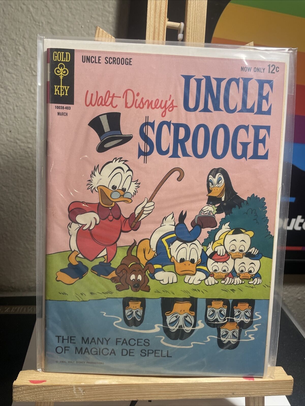 Uncle Scrooge #48 1964 Gold Key Comics Magica De Spell Barks