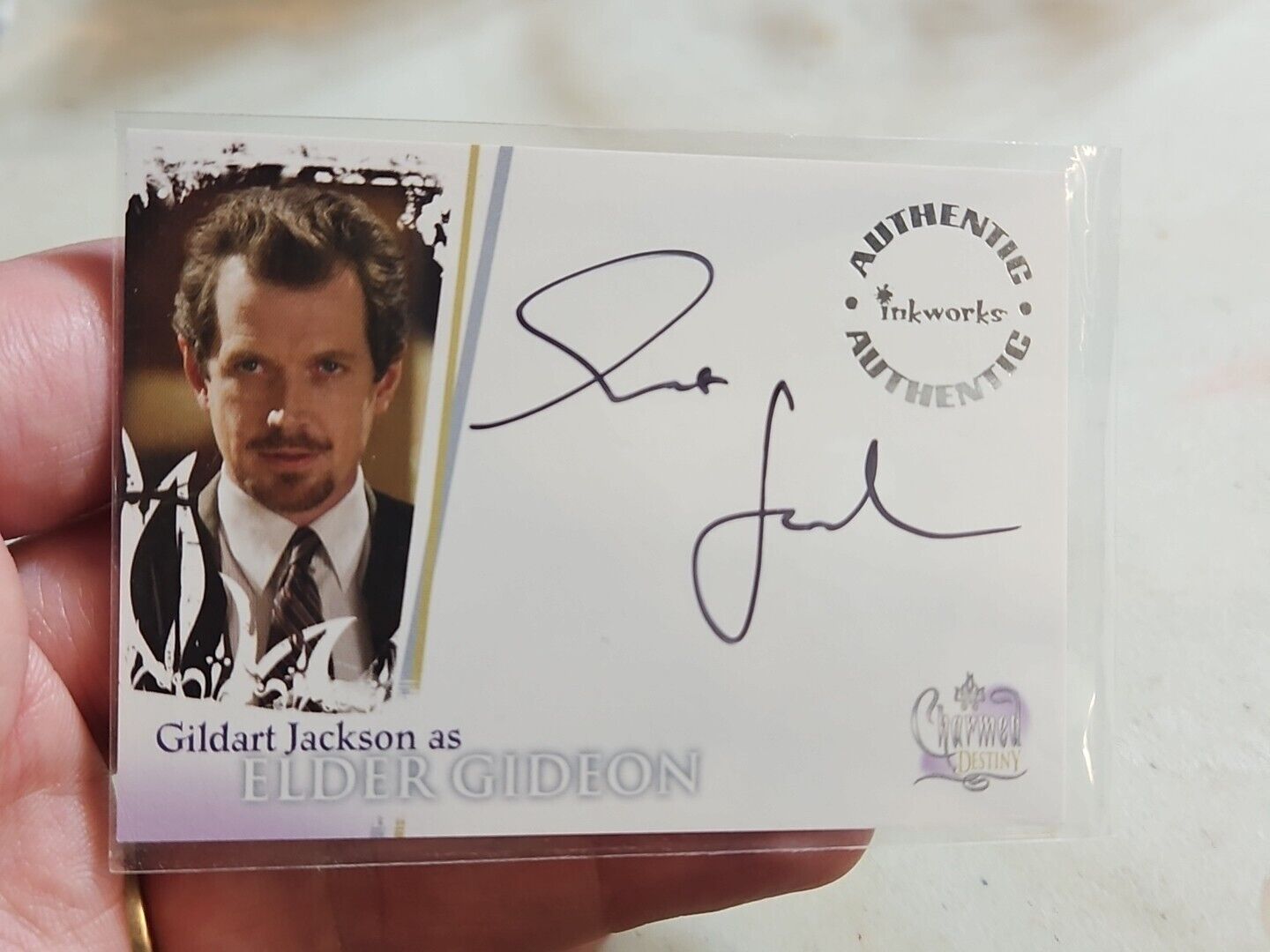 2006 Inkworks Charmed: Destiny Gildart Jackson Authentic Autograph Card A-8 