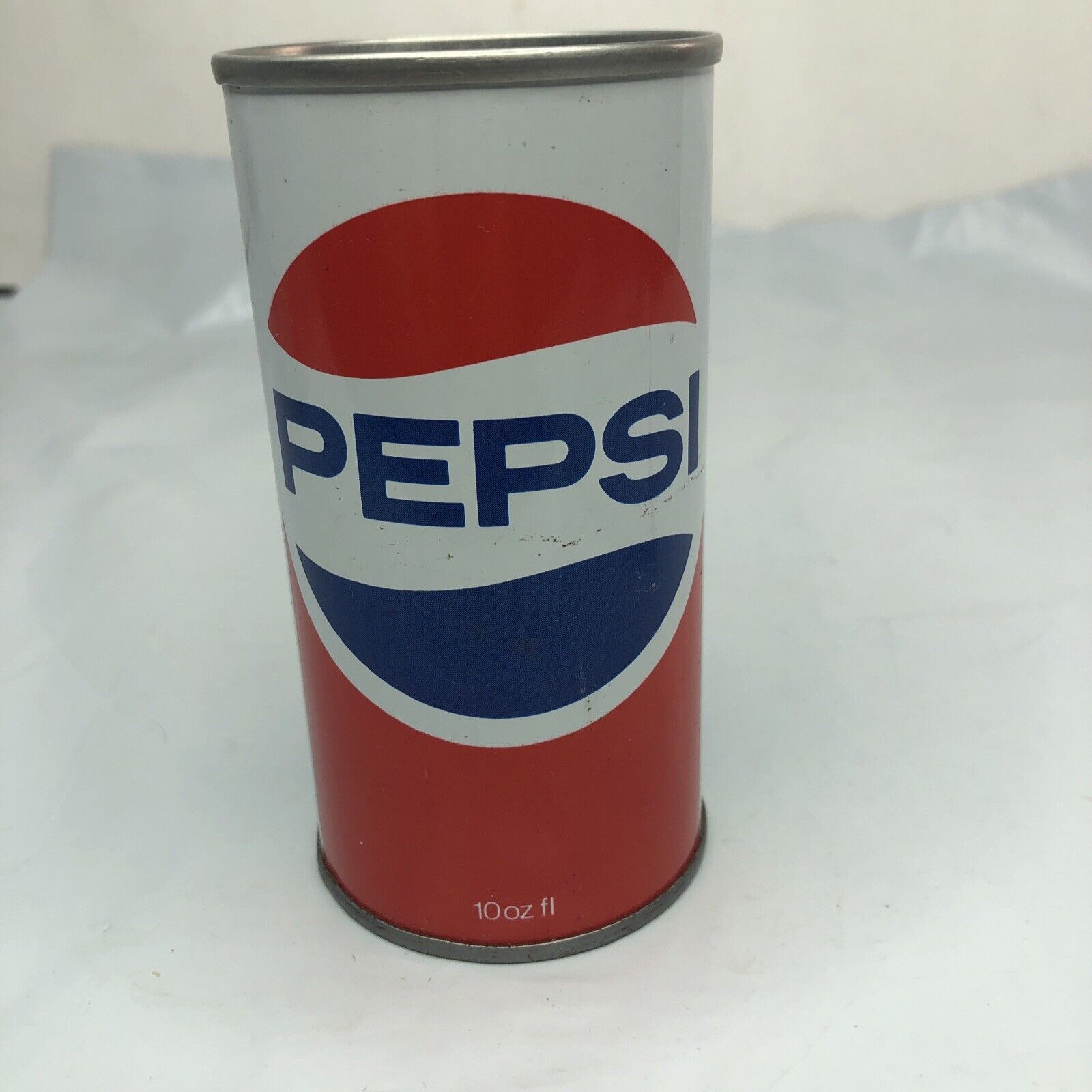 Vintage Rare Pepsi 10oz fl Push Tab Candian Soda Can 1977