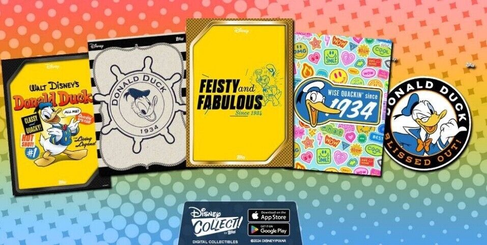 Topps Disney Collect Feisty And Fabulous Collection *No Legendary 