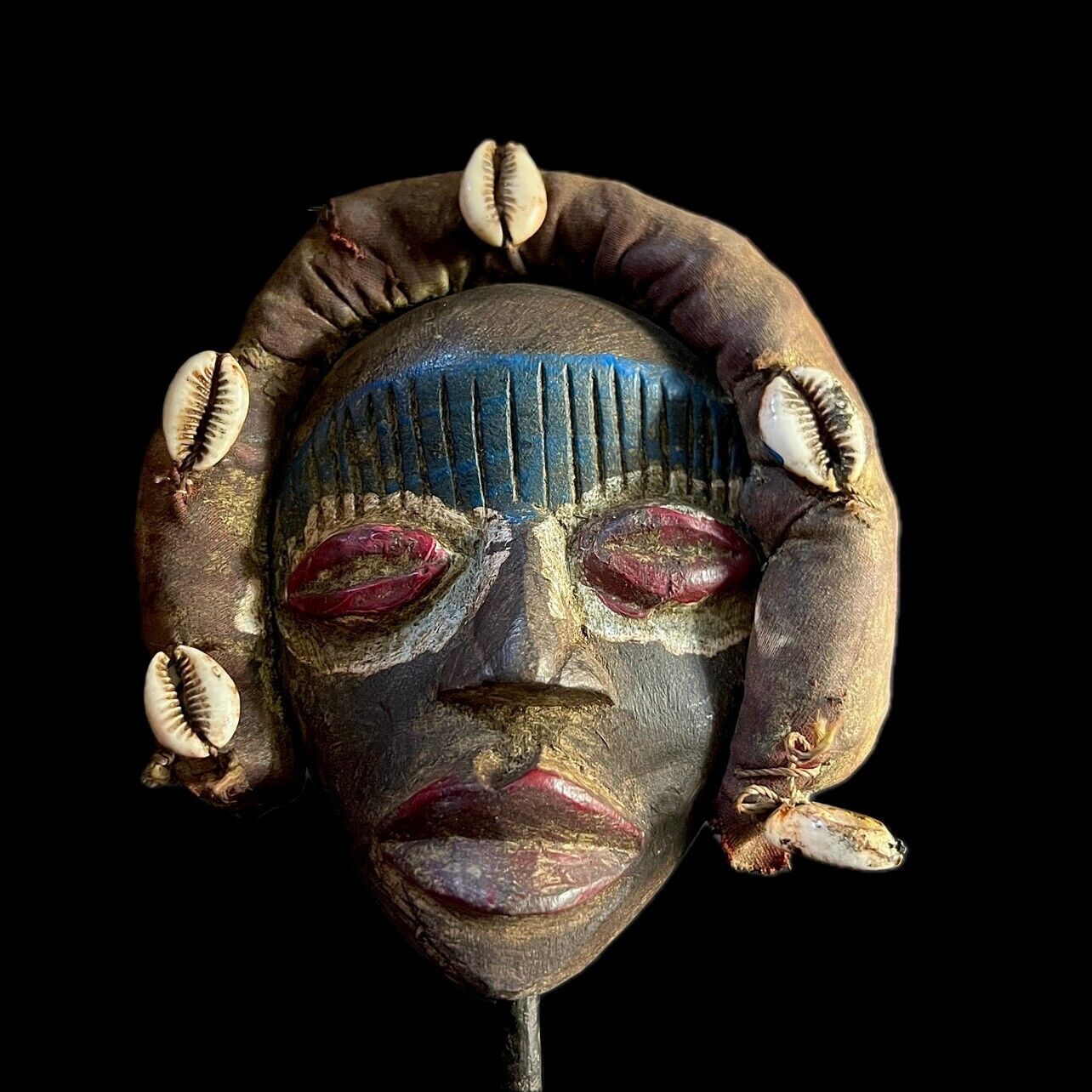 African Tribal Wood  Dan Maou Mask Home Décor Mask wall mask Traditional -G1214
