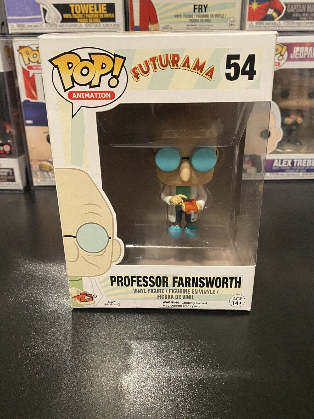 Funko Pop Vinyl: Futurama - Professor Farnsworth #54 **FREE Pop Protector**