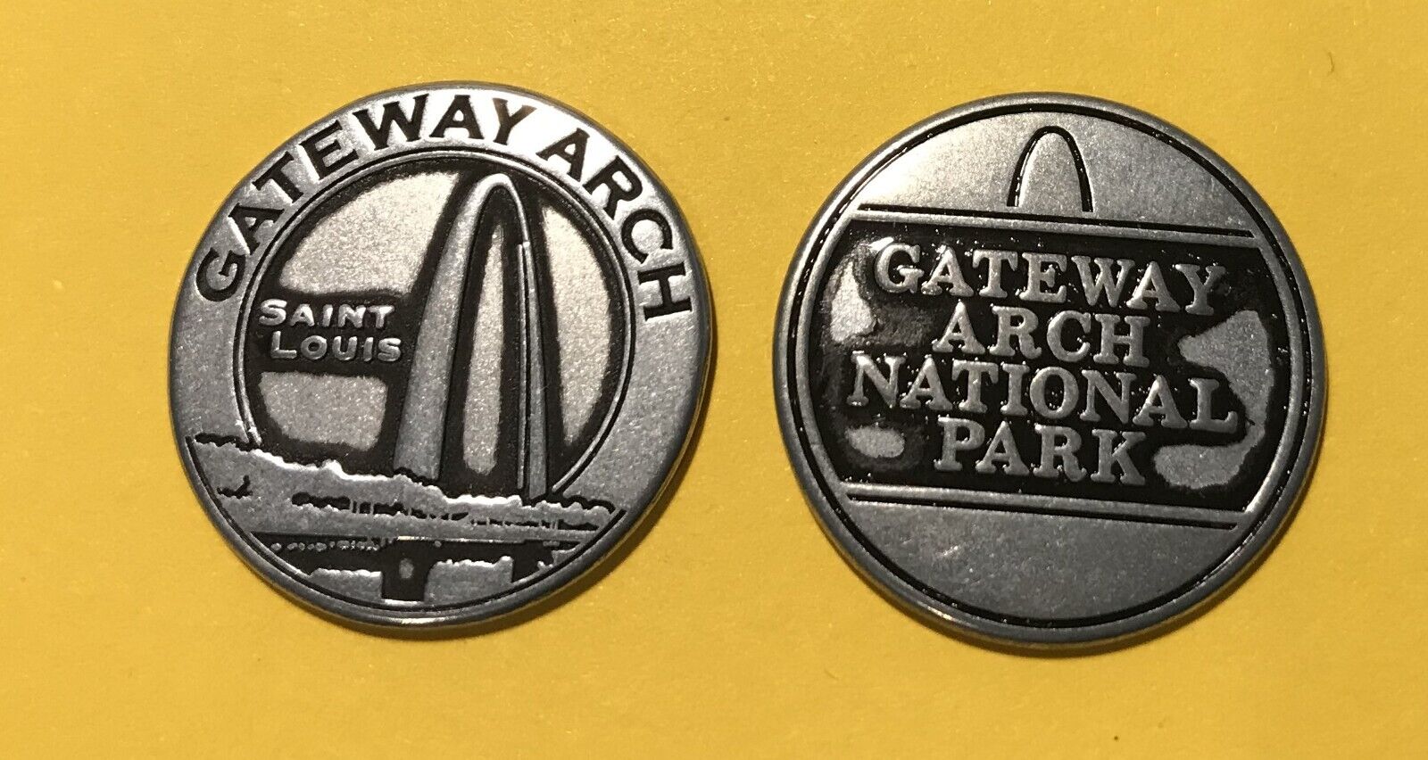 Gateway Arch National Park Saint Louis Collectible Token