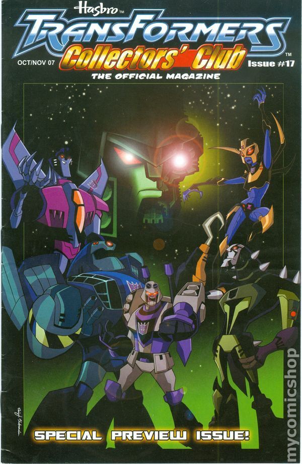 Transformers Collectors\' Club #17 VF- 7.5 2007 Stock Image