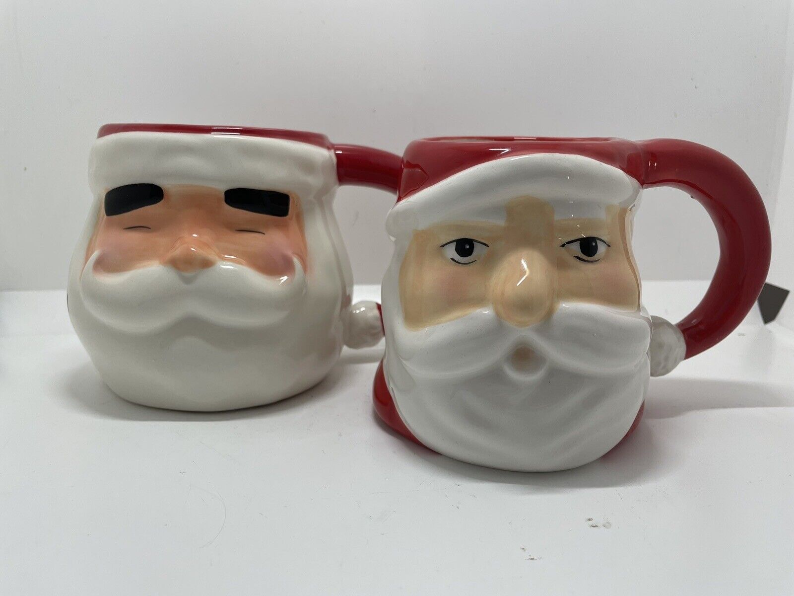 Threshold Santa Clause Ceramic Coffee Mug Lot - Same Day Shipping