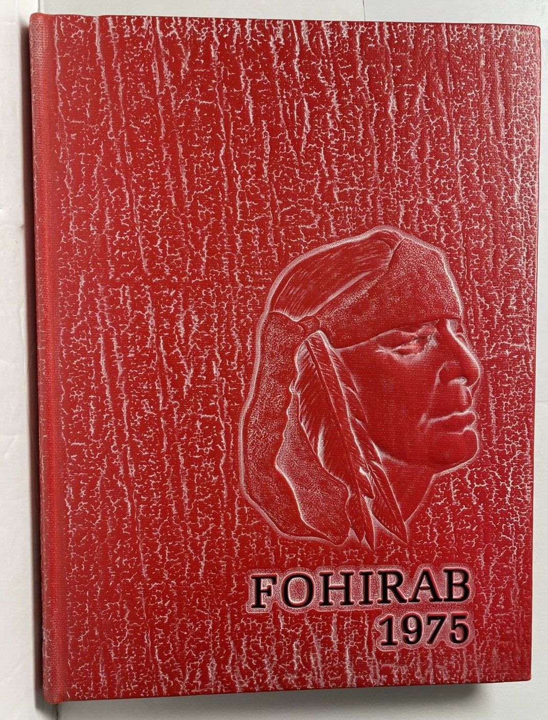 Fostoria High School Yearbook 1975 Fohirab Good Used Fostoria, Ohio