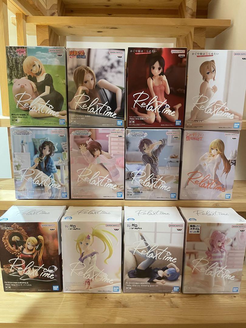 Anime Mixed set Tensura Re:ZERO etc. Girls Figure Anime Goods lot of 12 Set sale