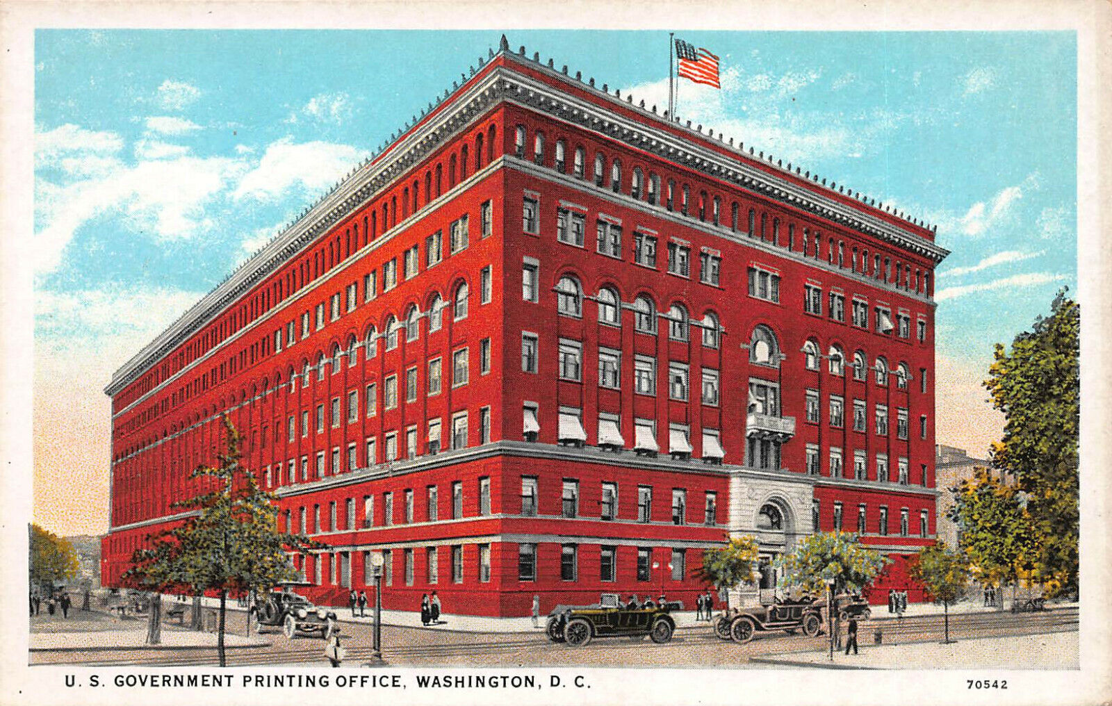 U.S. Government Printing Office, Washington, D.C., early postcard, unused 