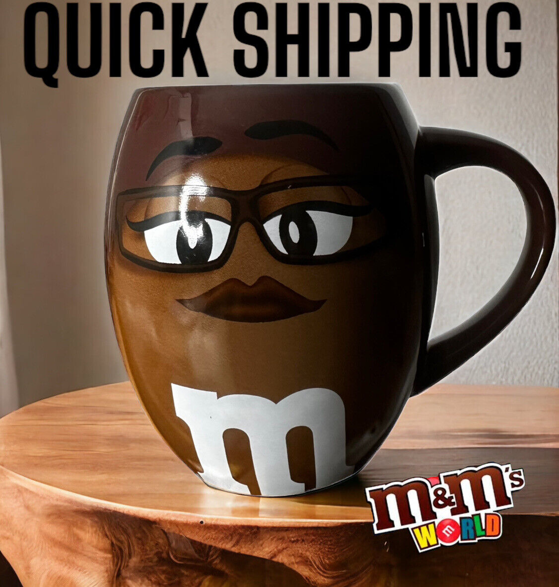 M&M World 2014 Ms Brown Cup Mug “It Doesn’t Get Any Better Than The Original”