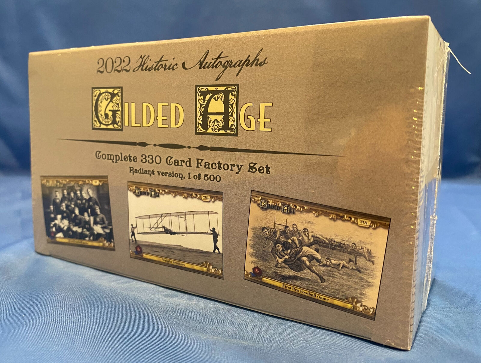 2022 Historic Autographs Gilded Age Factory Set - Radiant Version Limited to 500