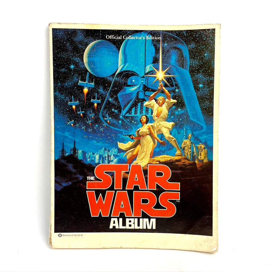 1977 The Star Wars Album FIRST Edition Book Official Collector\'s VTG RARE HTF