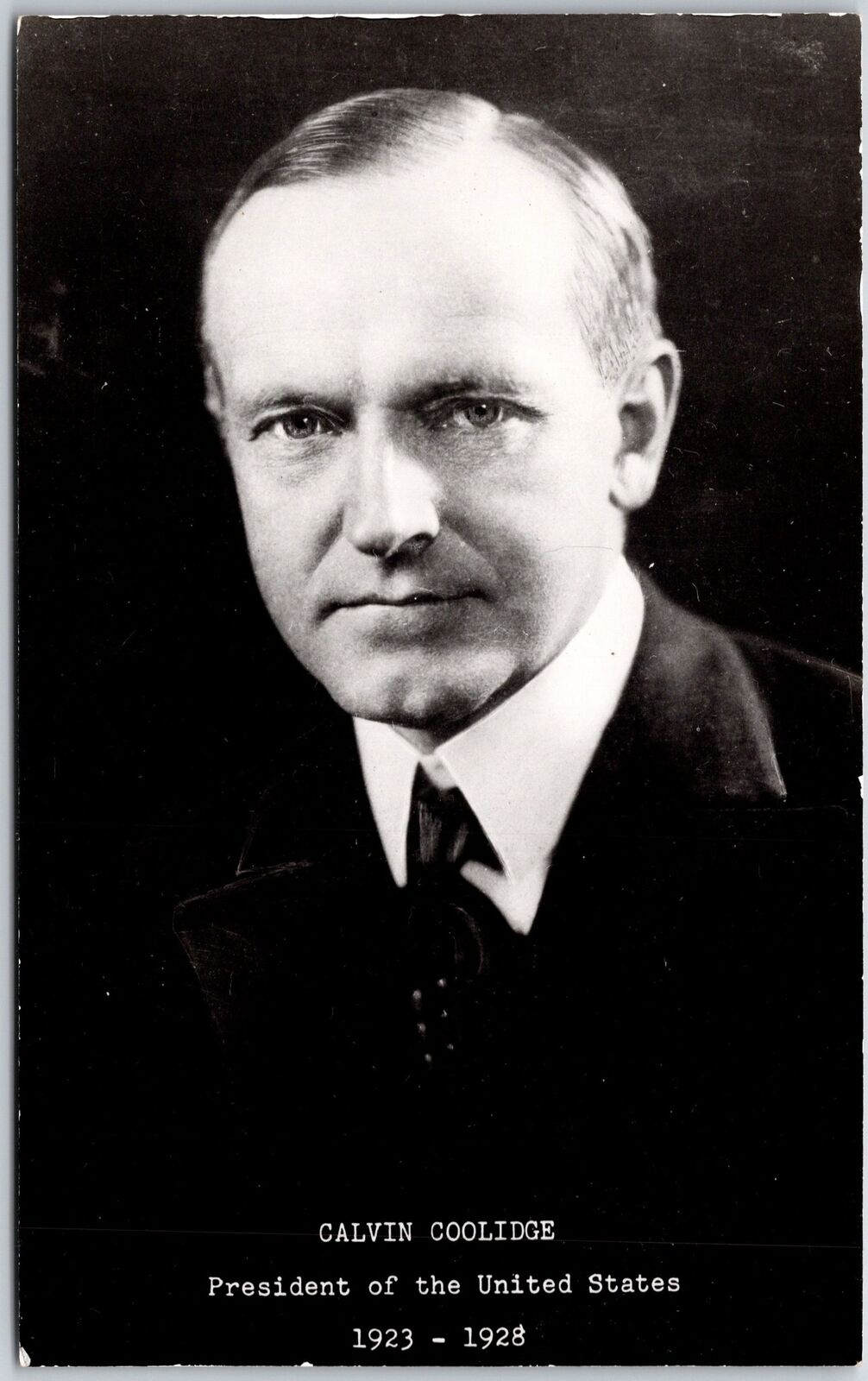 Calvin Coolidge President Of The United States 1923 To 1928 Postcard