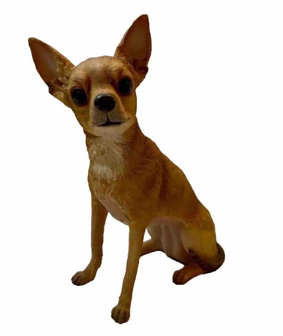The Danbury Mint Chihuahua Dog Puppy Danbury Great Con Life Like Fun