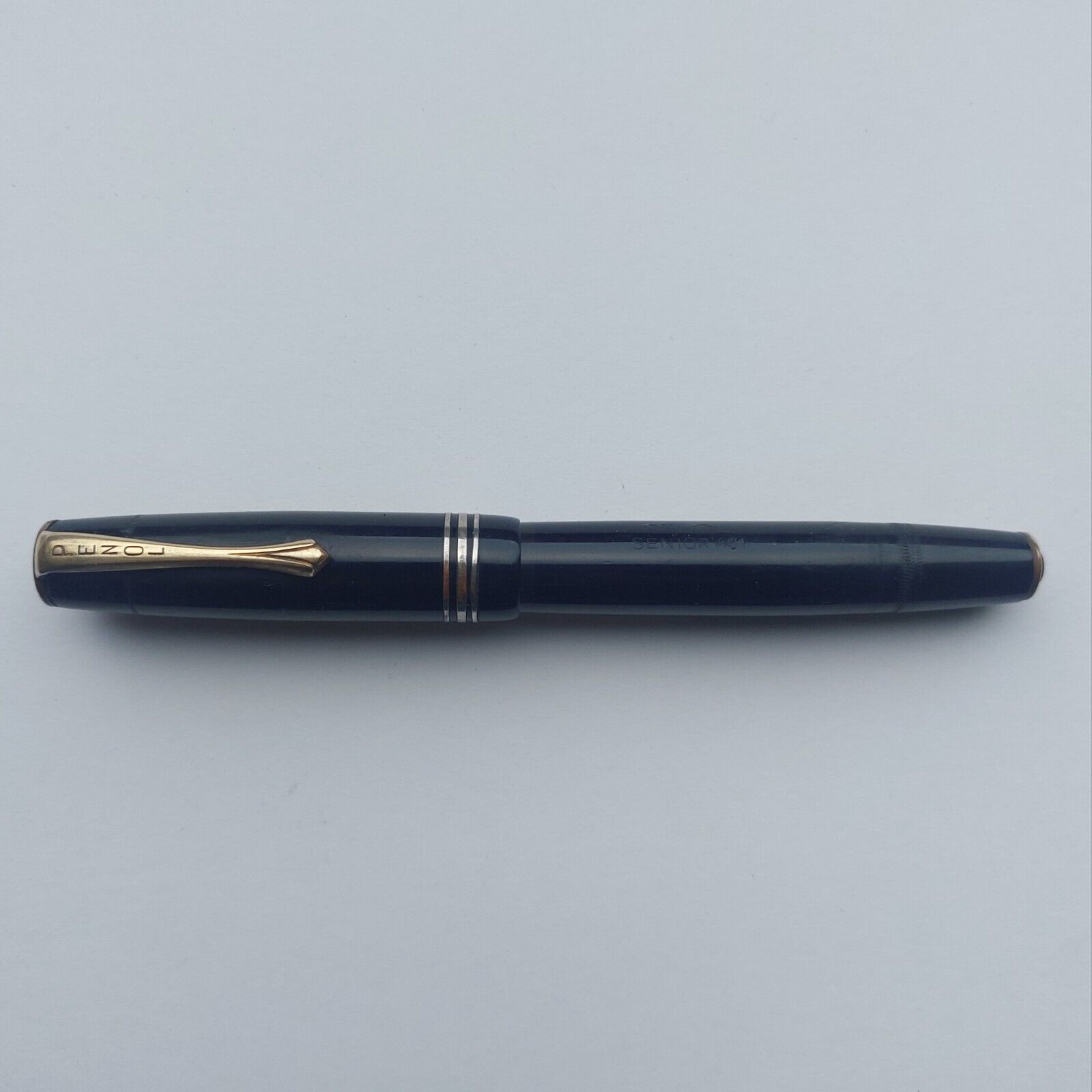 Big Cigar: Vintage Black Penol SENIOR 431 fountain Pen Made In Denmark