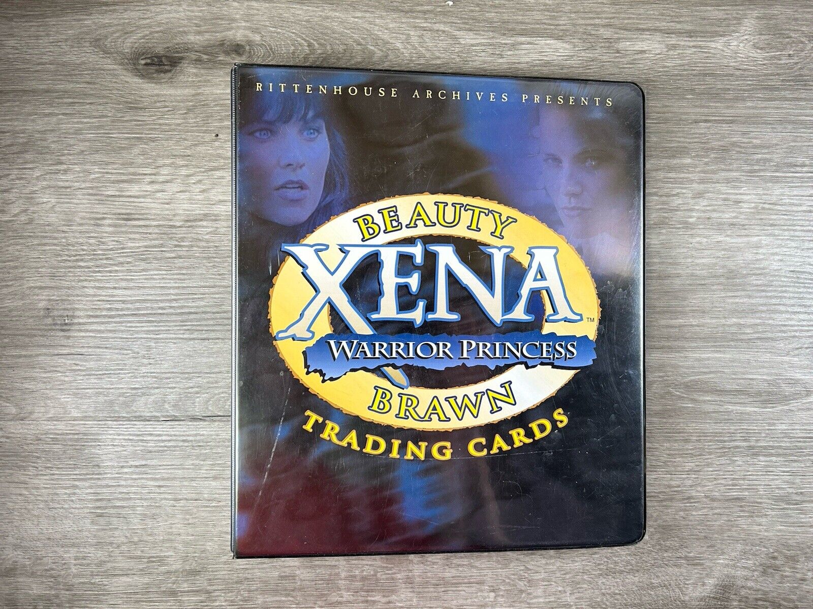 Xena Beauty & Brawn Card Set Complete Base Set + Chase Card Sets + Binder