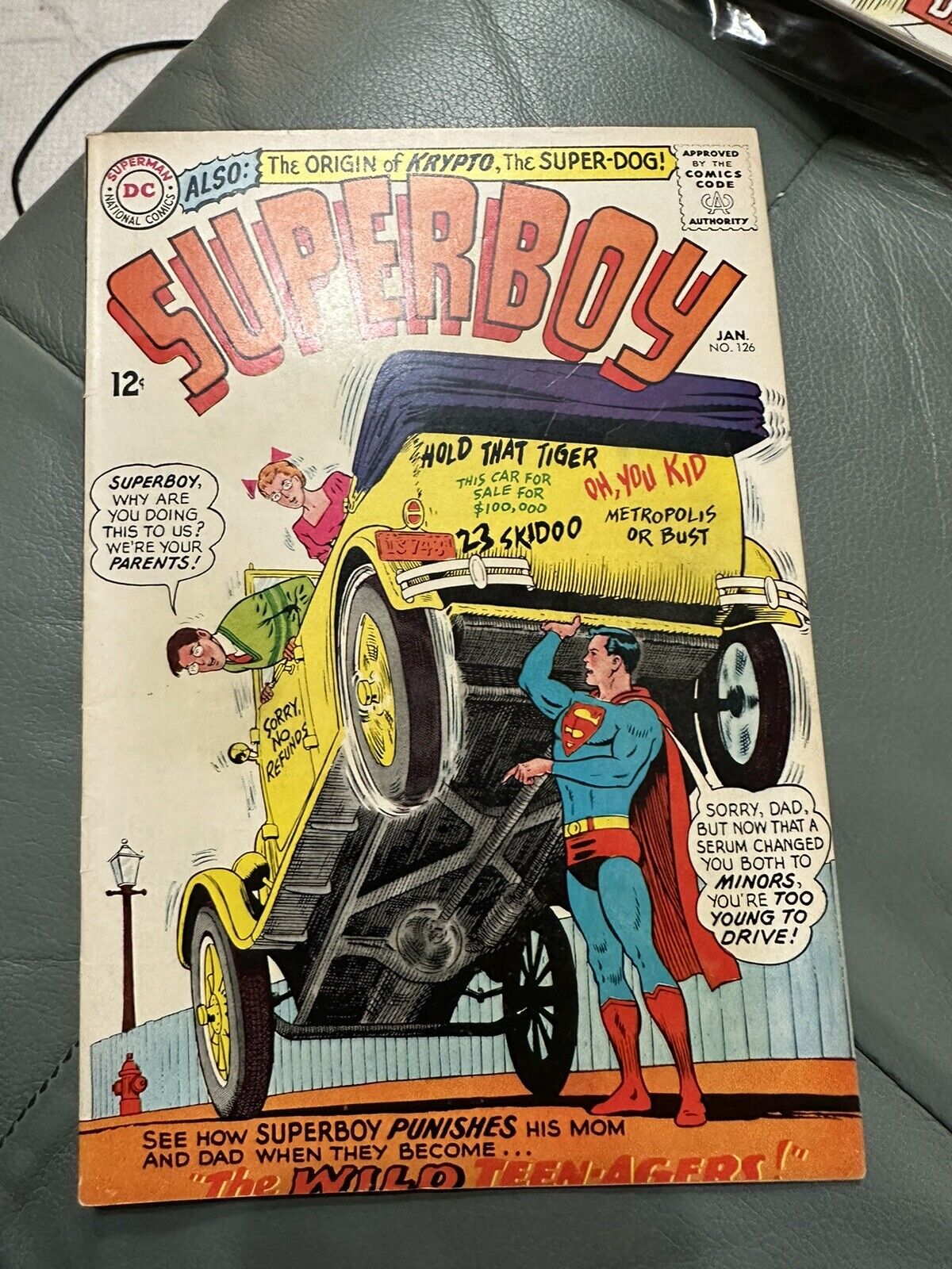Superboy Vol 1 126 VF