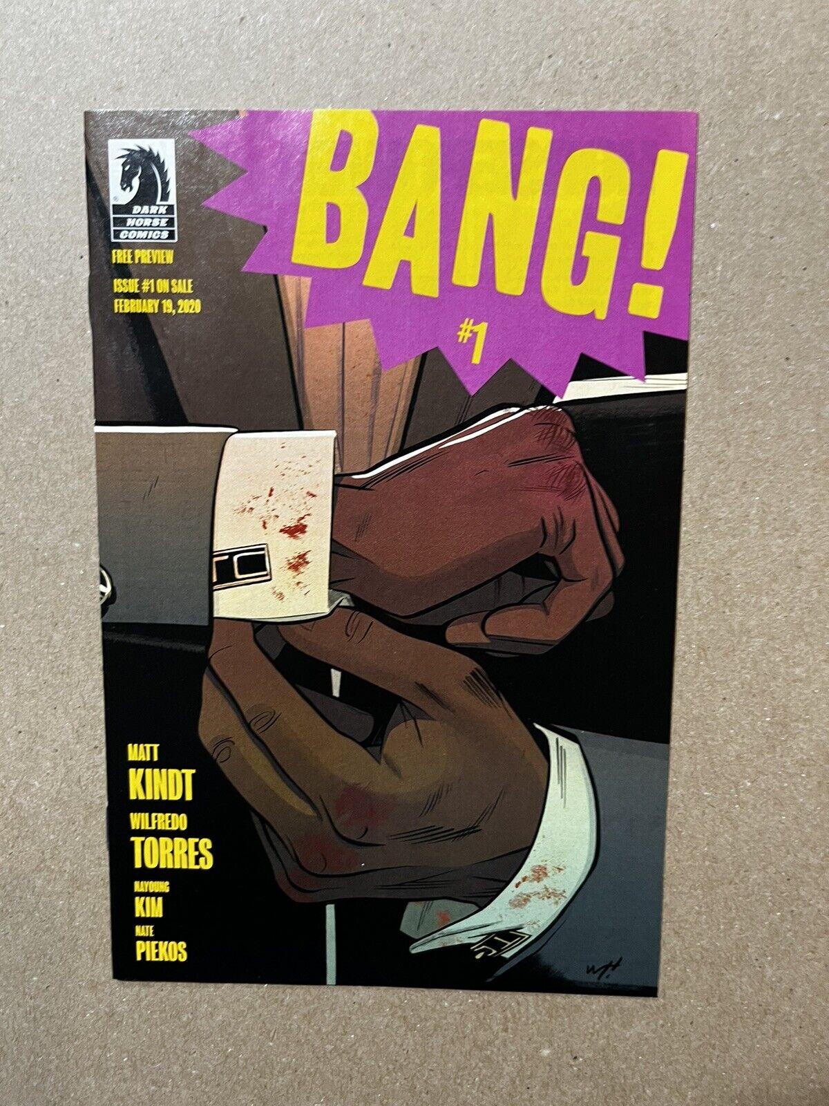 NM/MT Dark Horse Comics Bang #1 Ashcan Comic Book - Uncirculated
