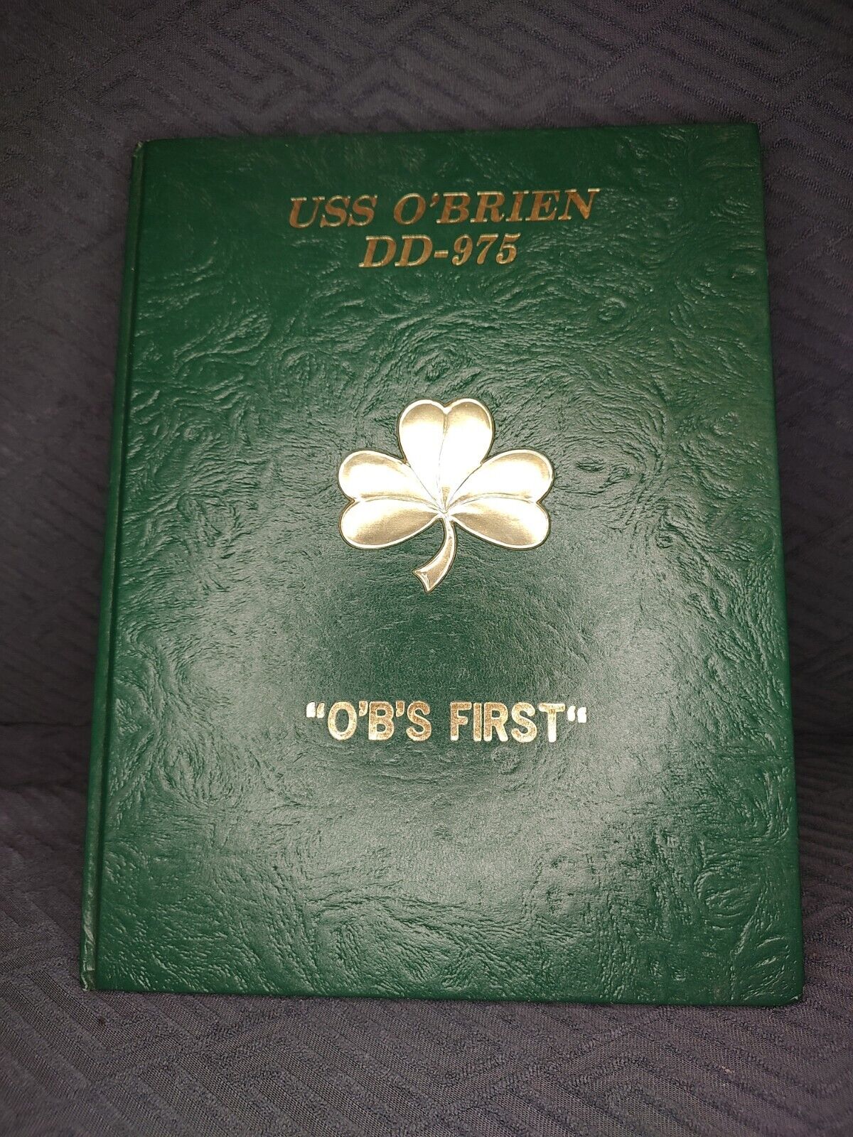 USS O`BRIEN DD-975 1980 MAIDEN WESTPAC DEPLOYMENT CRUISE BOOK