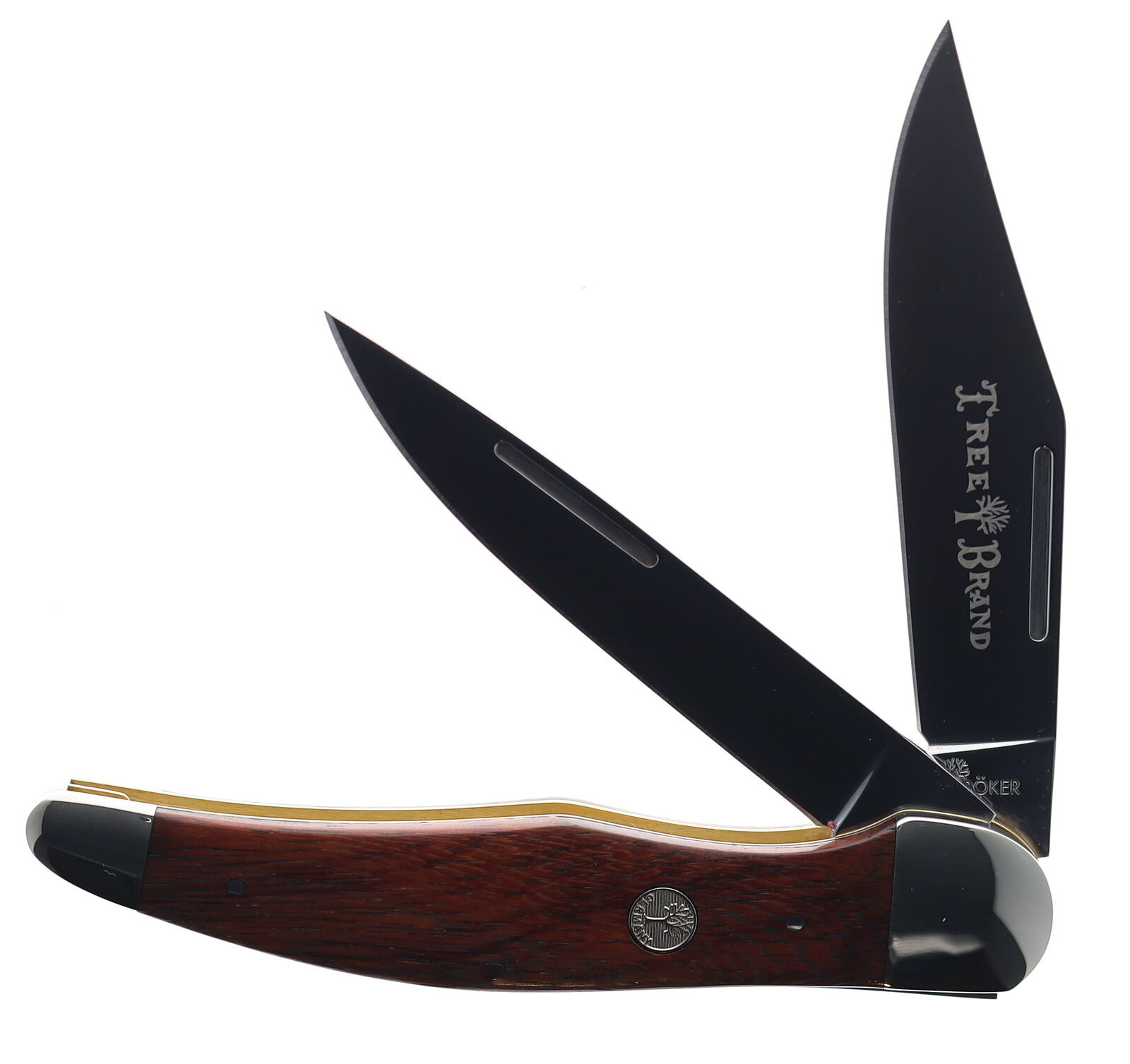 Boker Series 2.0 Hunter 2 Blade Folding Knife Rosewood Handle D2 110838