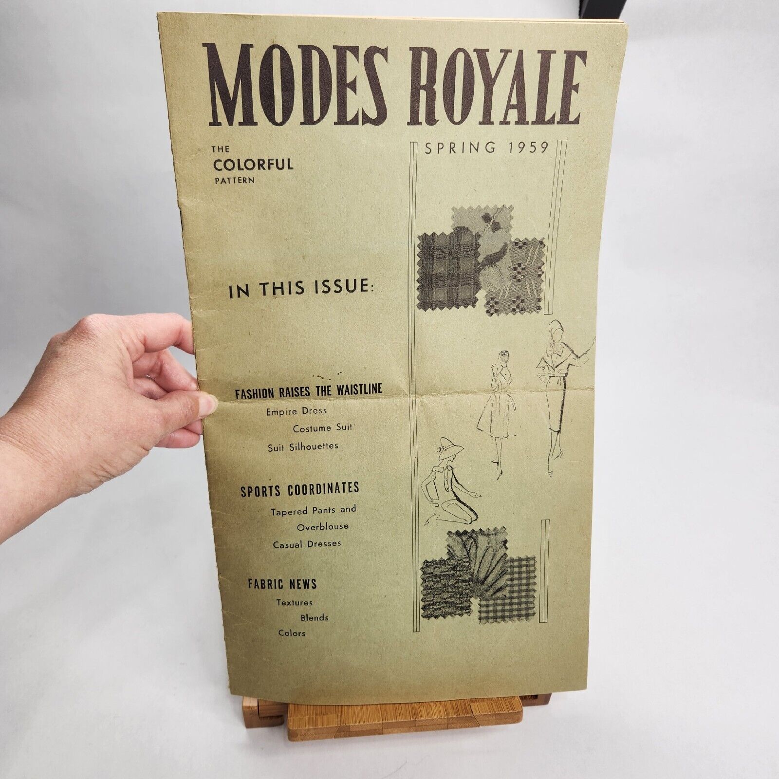 Vintage Modes Royale Sewing Pattern Booklet Spring 1959 16