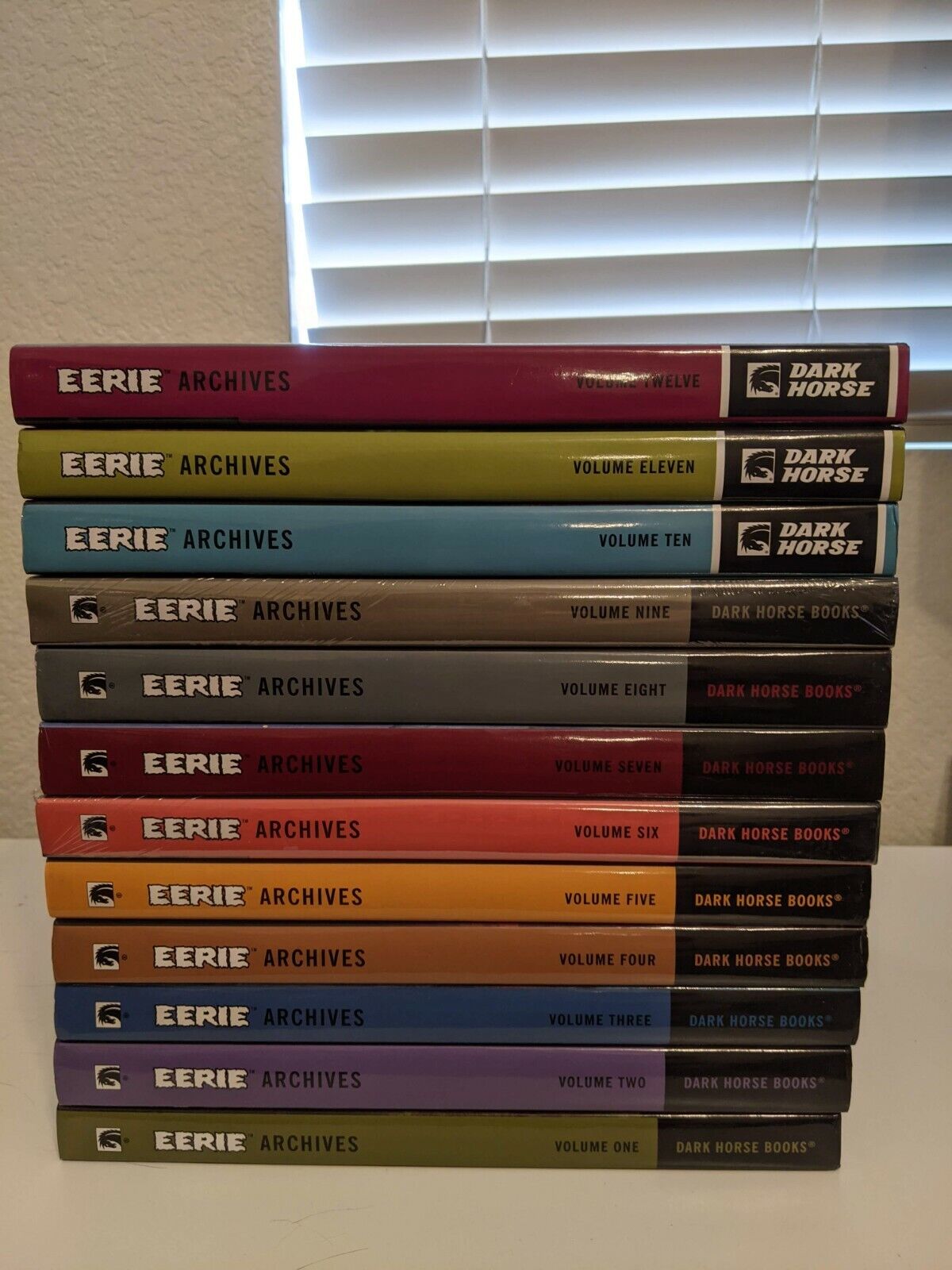 Eerie Archives Dark Horse HC Volumes 1-12. Some sealed.  OOP, RARE