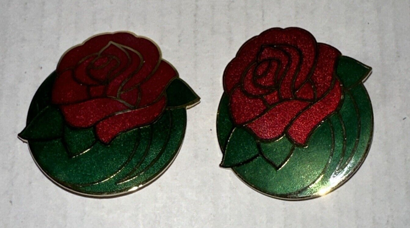 x2 Set Lot of Tournament of Roses Large Pins 2.5\