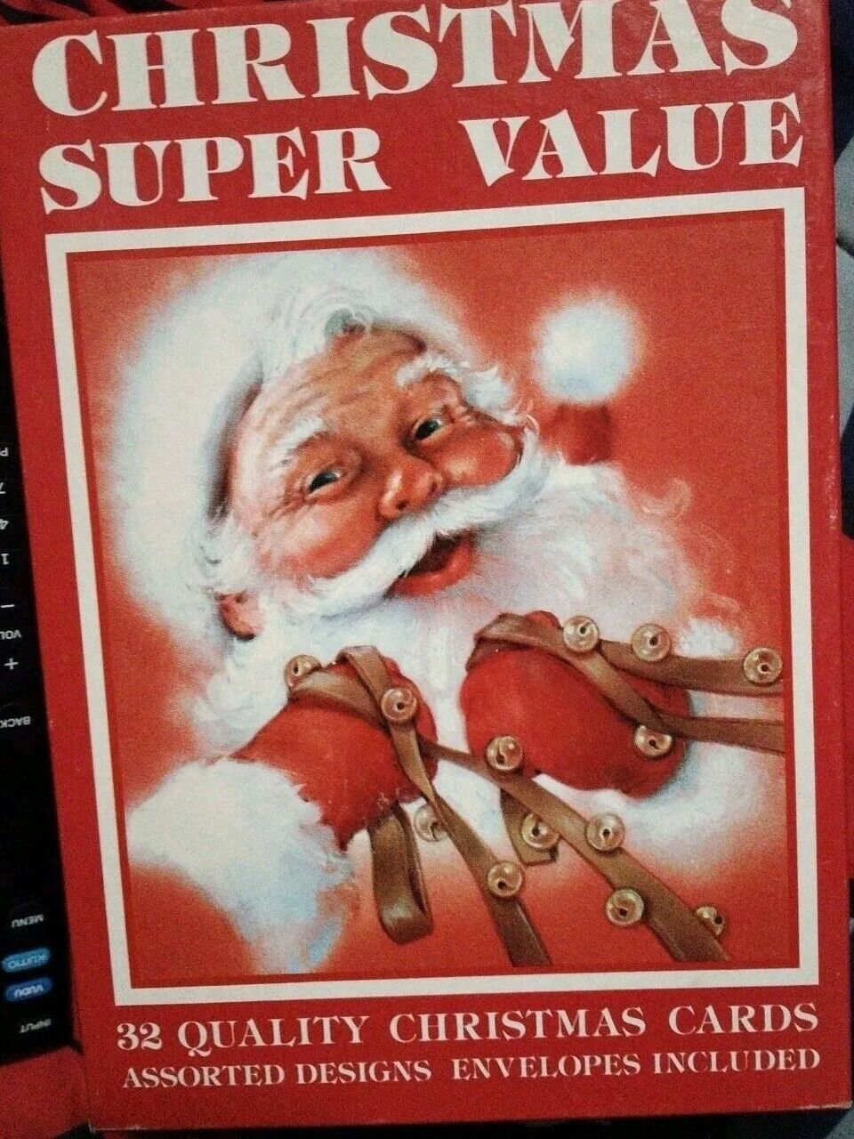 Vintage Christmas Super Value Christmas Cards Walmart Made in USA Lot of 31