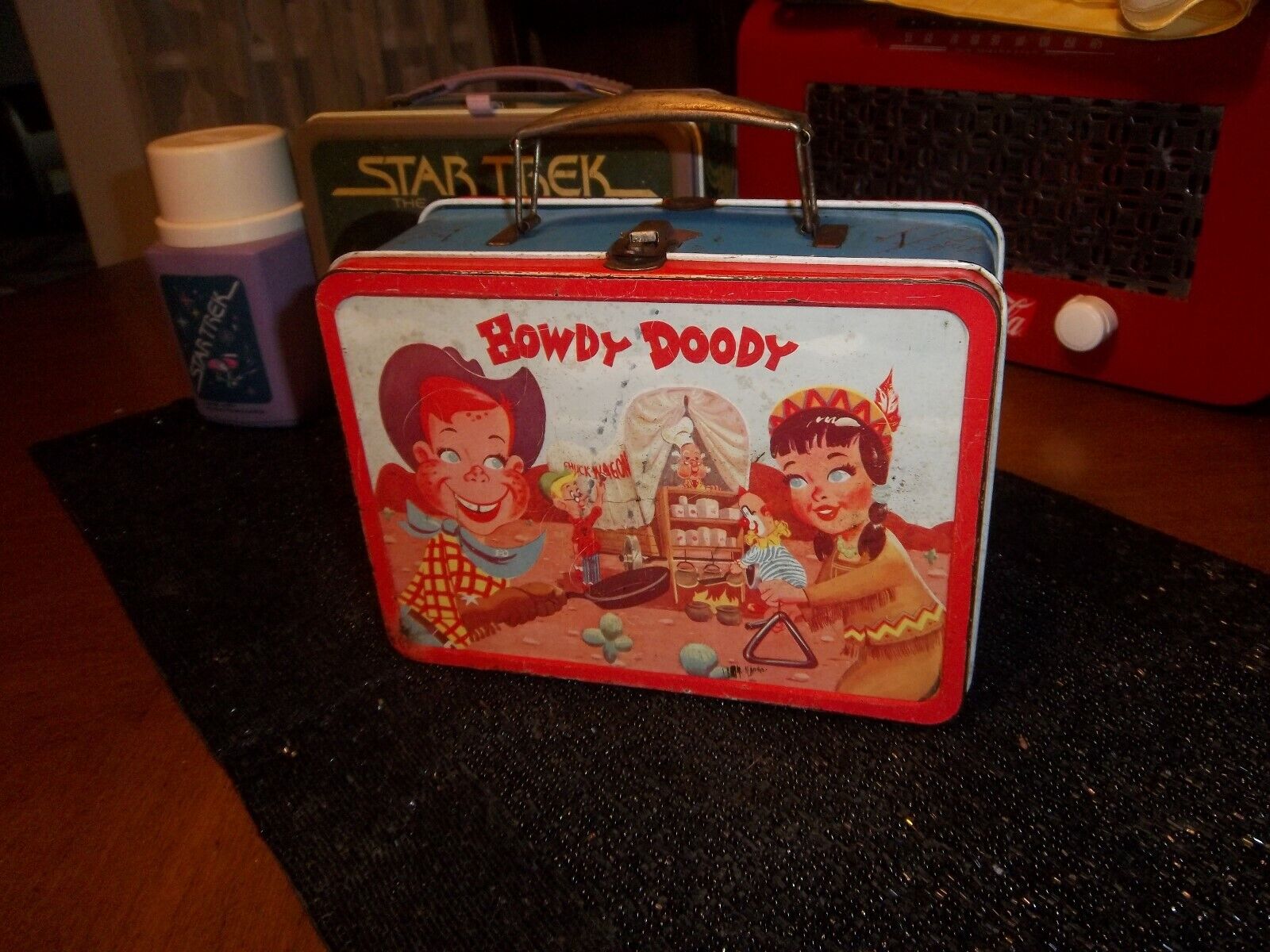 1954 Adco Liberty Howdy Doody Lunch Box (Original) 