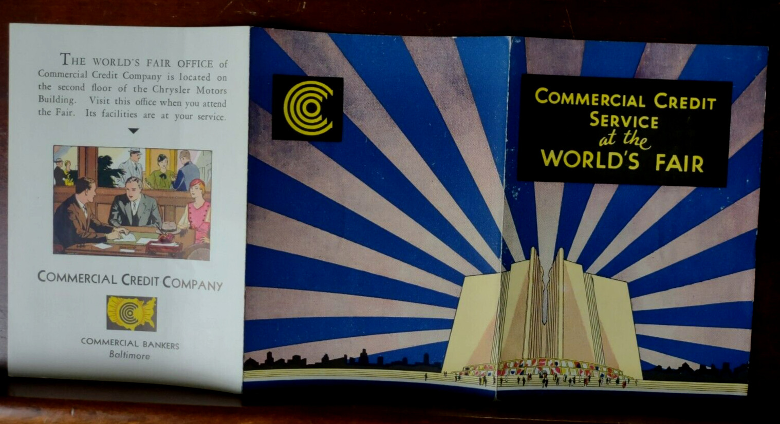 1939 New York World\'s Fair / Commercial Credit Service / Commercial Bankers