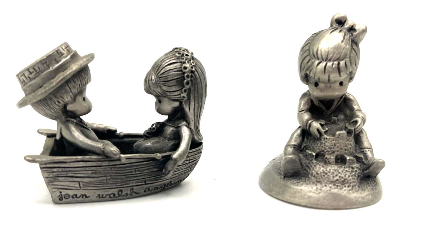 Pair of Two Little Gallery Pewter Figurines