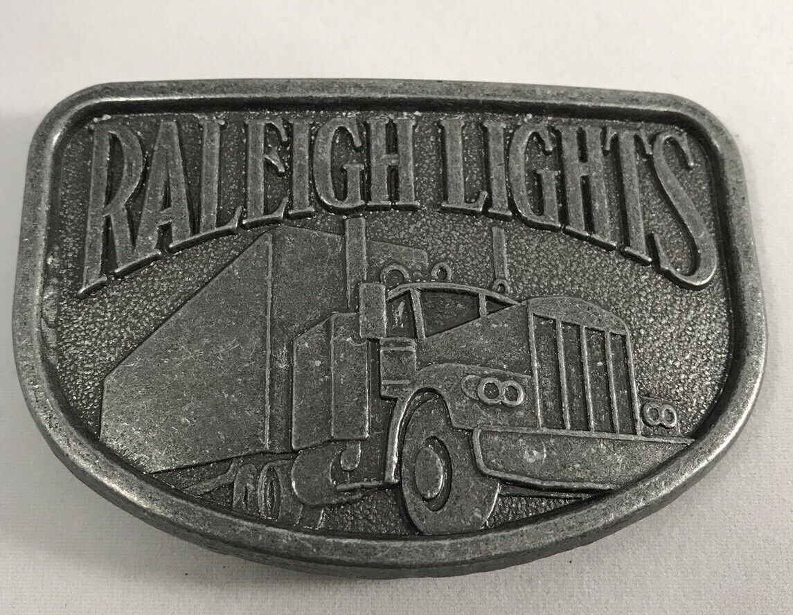 (20) Tobacciana Vtg Buckle Raleigh Lights Cigarettes 18 Wheeler Semi Tractor