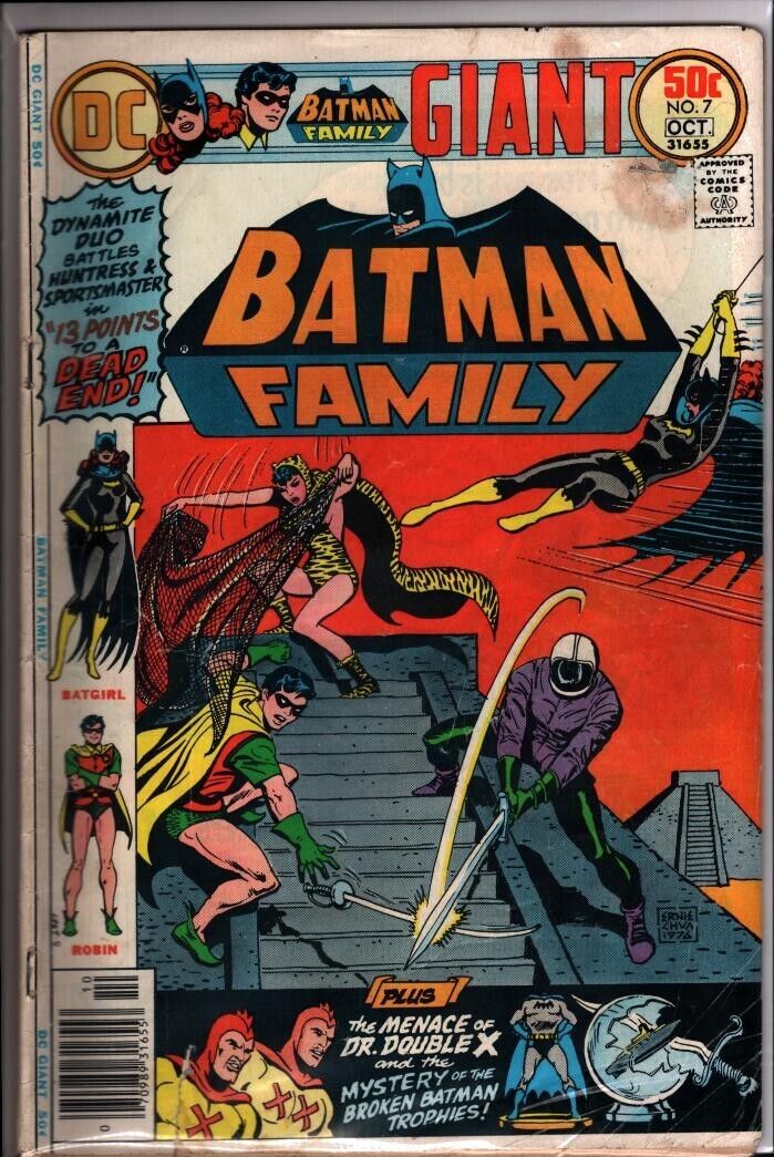 39439: DC Comics BATMAN FAMILY #7 VG Grade