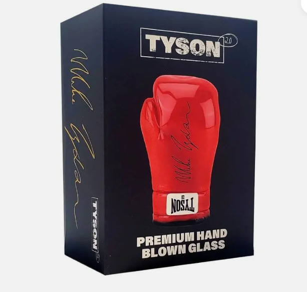Mike Tyson 2.0 Red Boxing Glove Hand Pipe