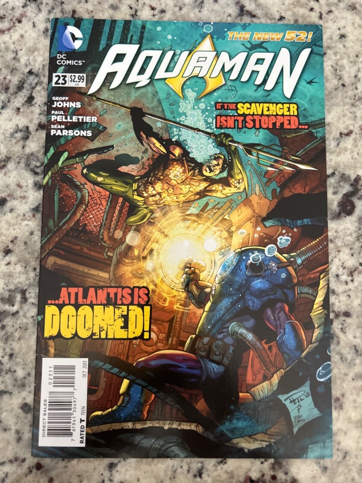 Aquaman #23 Vol. 7 (DC, 2013) vf