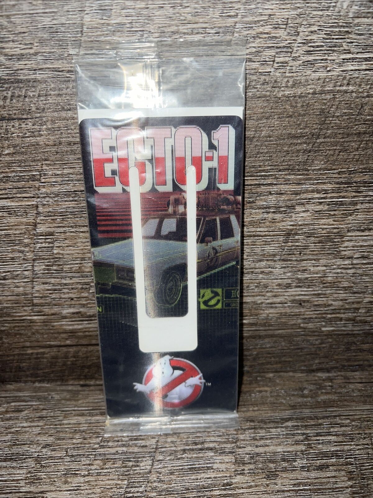 NEW Kellogg's Ghostbusters ECTO-1 Magic Motion Bookmark Sealed